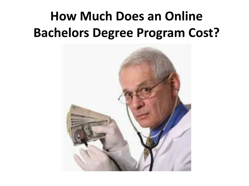 how much does an online bachelors degree program cost n.