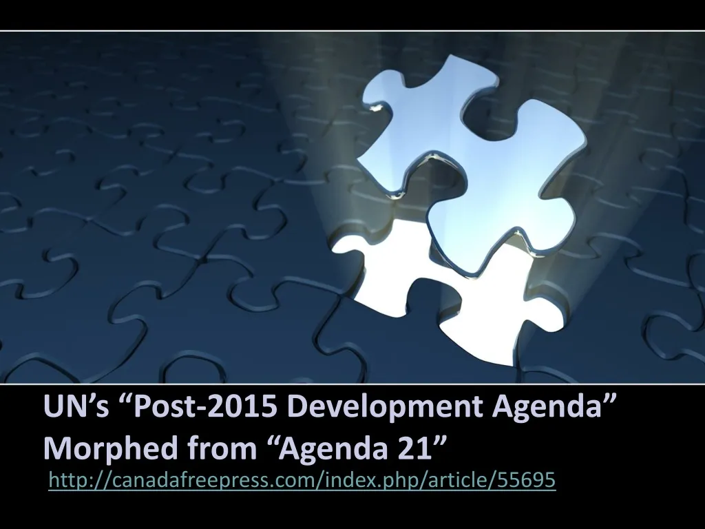 un s post 2015 development agenda morphed from agenda 21 n.