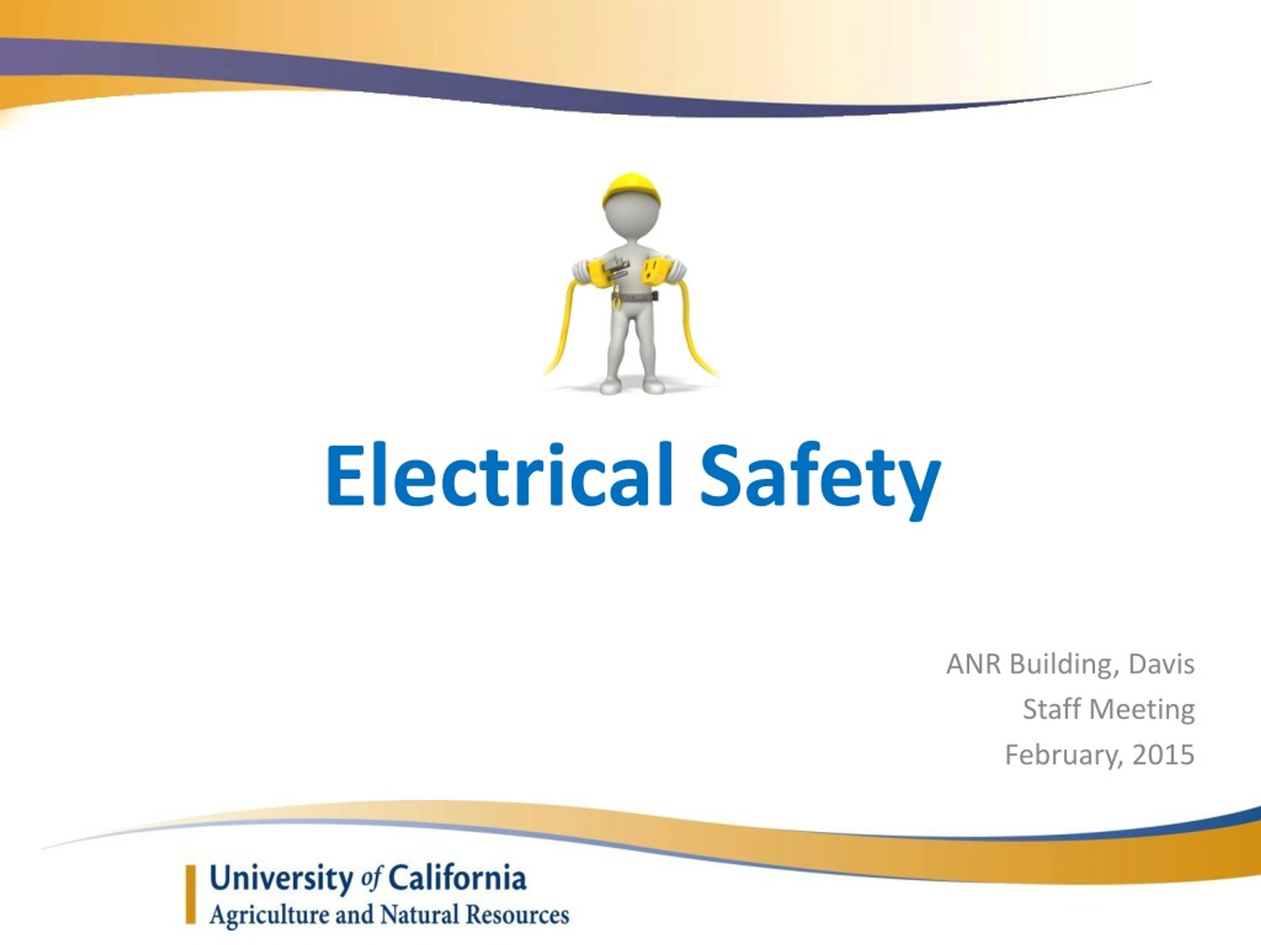 electrical safety ppt presentation download