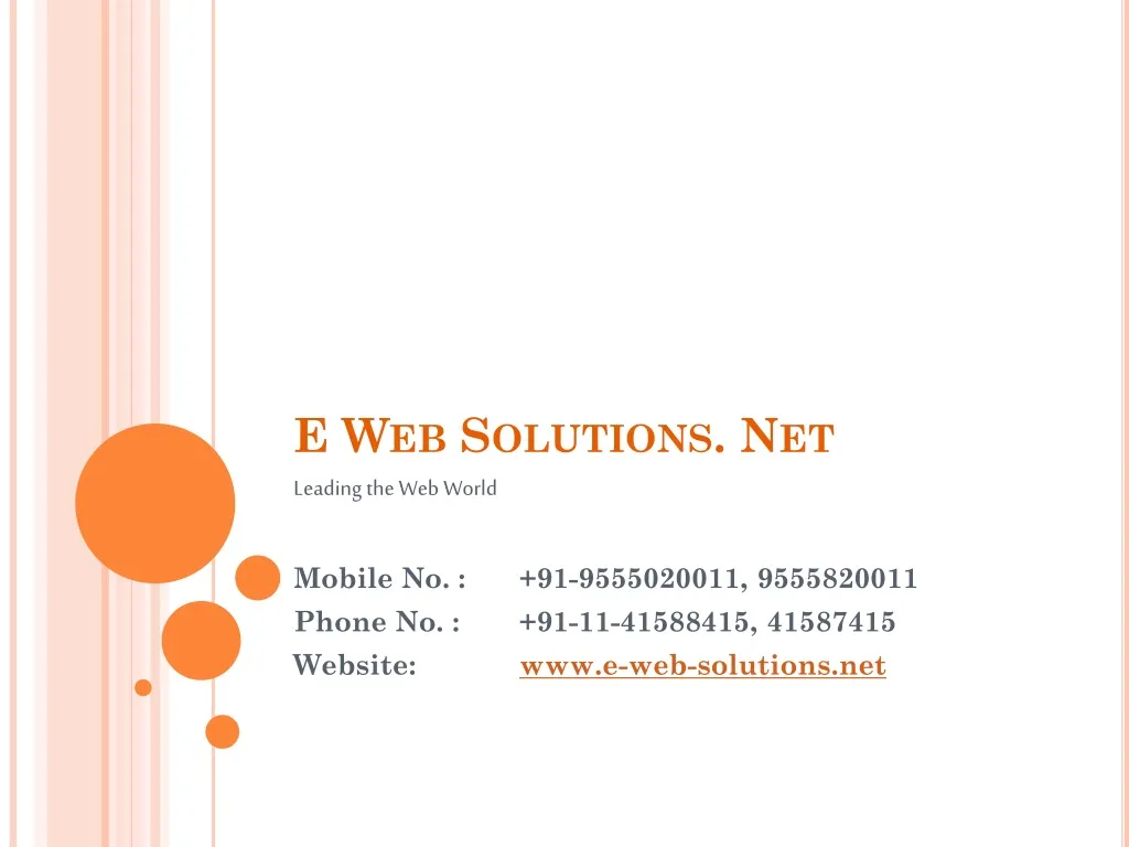e web solutions net n.