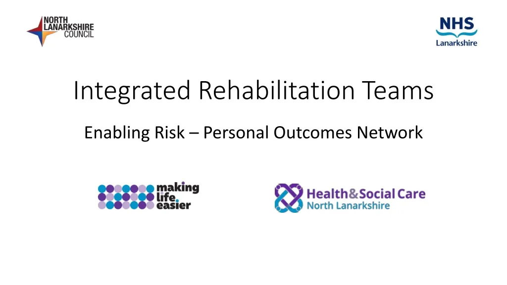 integrated rehabilitation teams n.