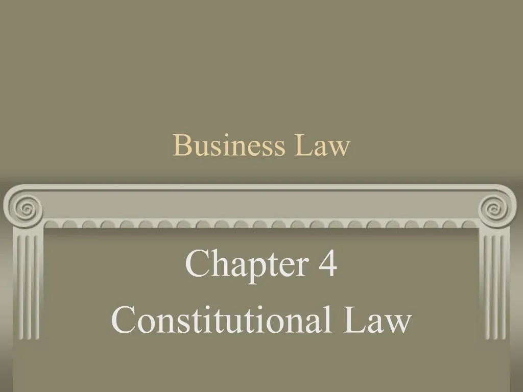 PPT - Business Law PowerPoint Presentation, Free Download - ID:1275844