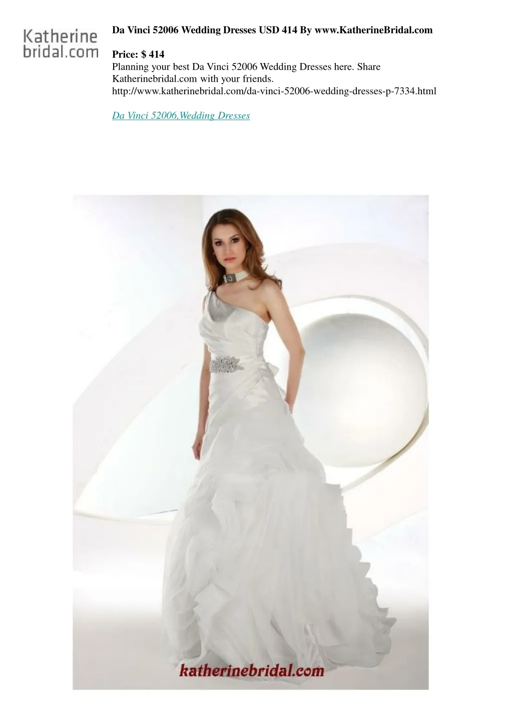 da vinci 52006 wedding dresses n.