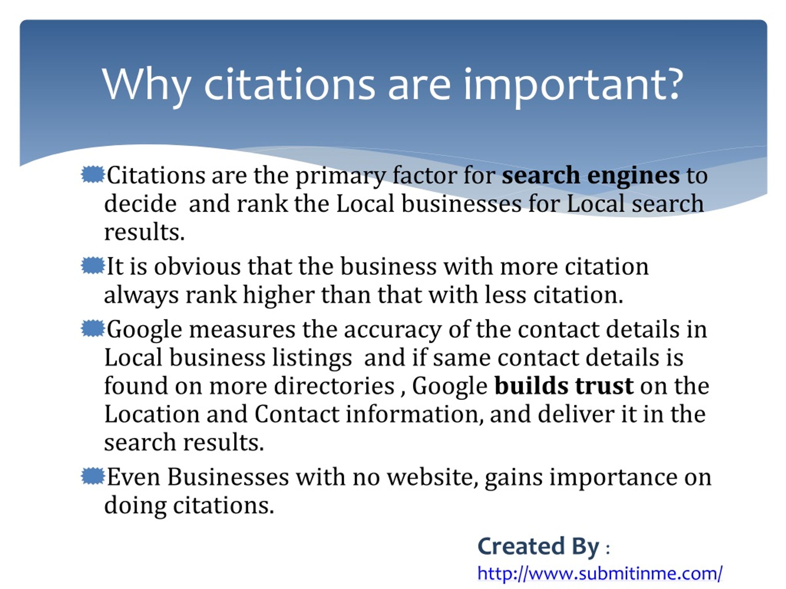 research citations are important in business writing