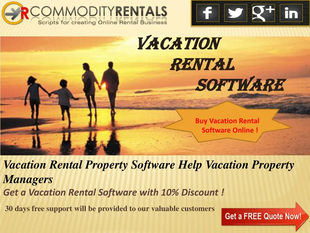 PPT The Vacation Rental Management Software for Increasing ROI PowerPoint Presentation ID
