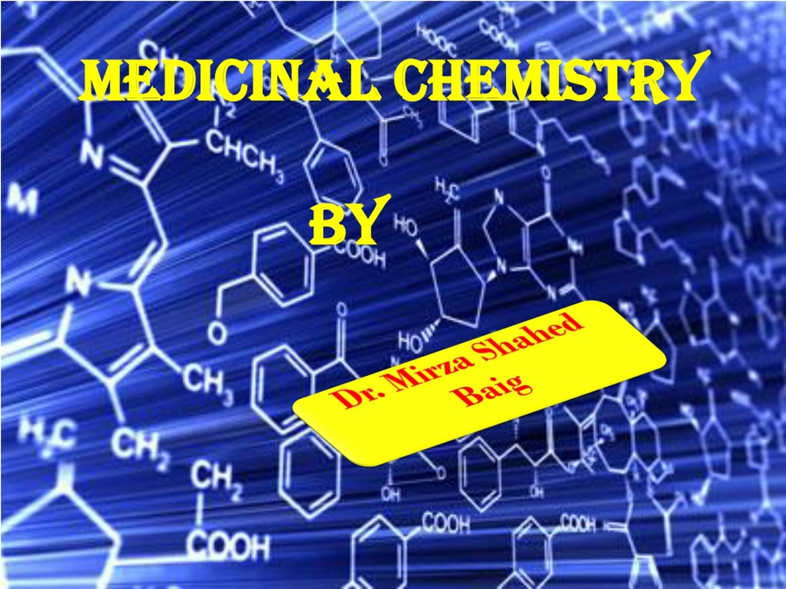 PPT MEDICINAL CHEMISTRY PowerPoint Presentation, free download ID