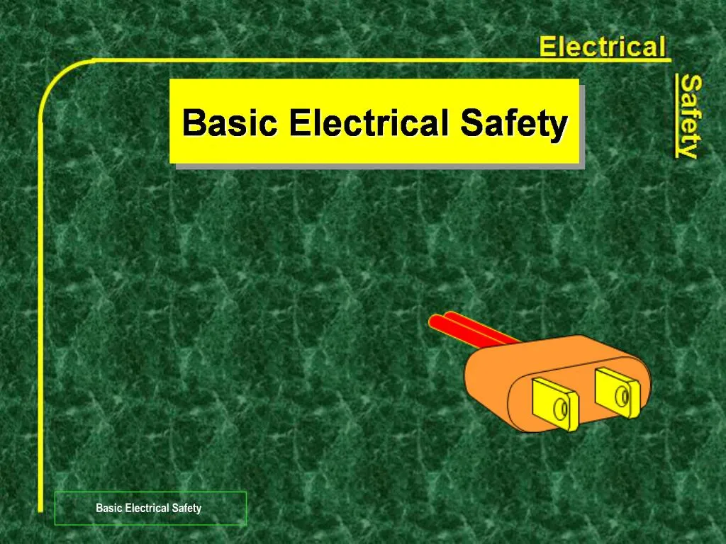 PPT Basic Electrical Safety PowerPoint Presentation, free download