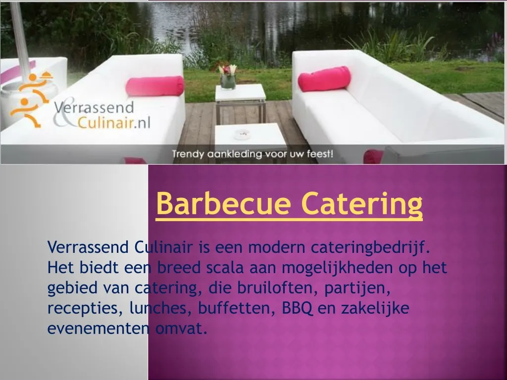 barbecue catering verrassend culinair n.
