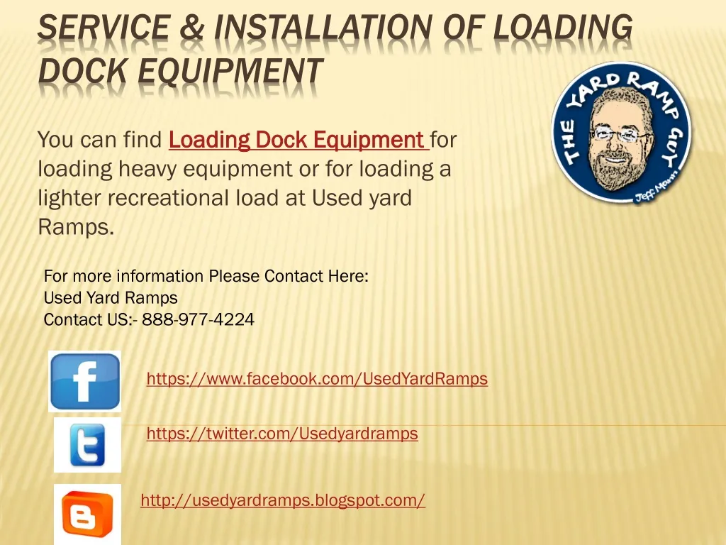 PPT - loading dock equipment PowerPoint Presentation, free download ...