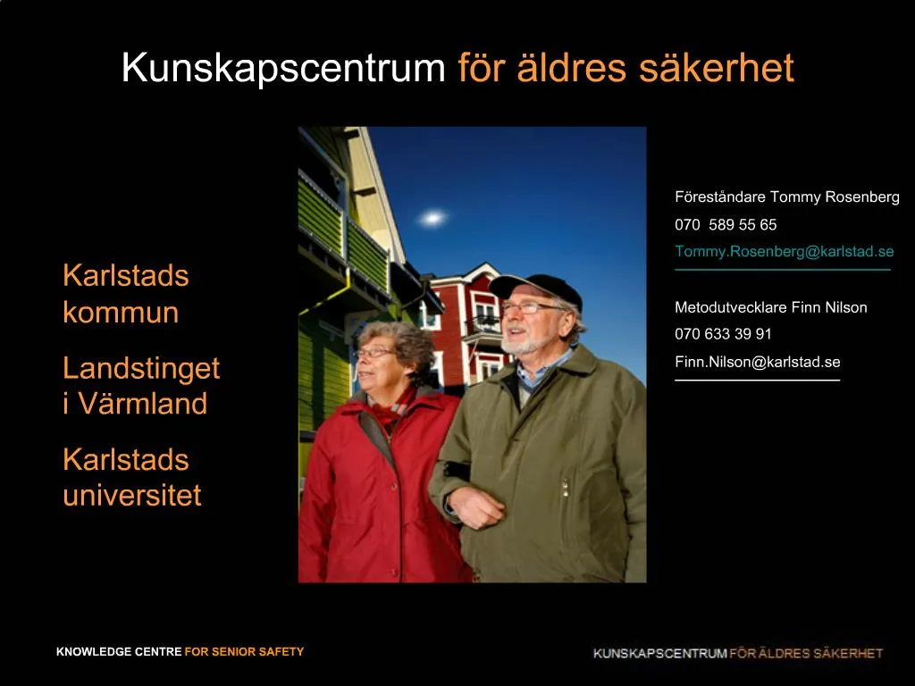 PPT - Kunskapscentrum F R Ldres S Kerhet PowerPoint Presentation, Free ...