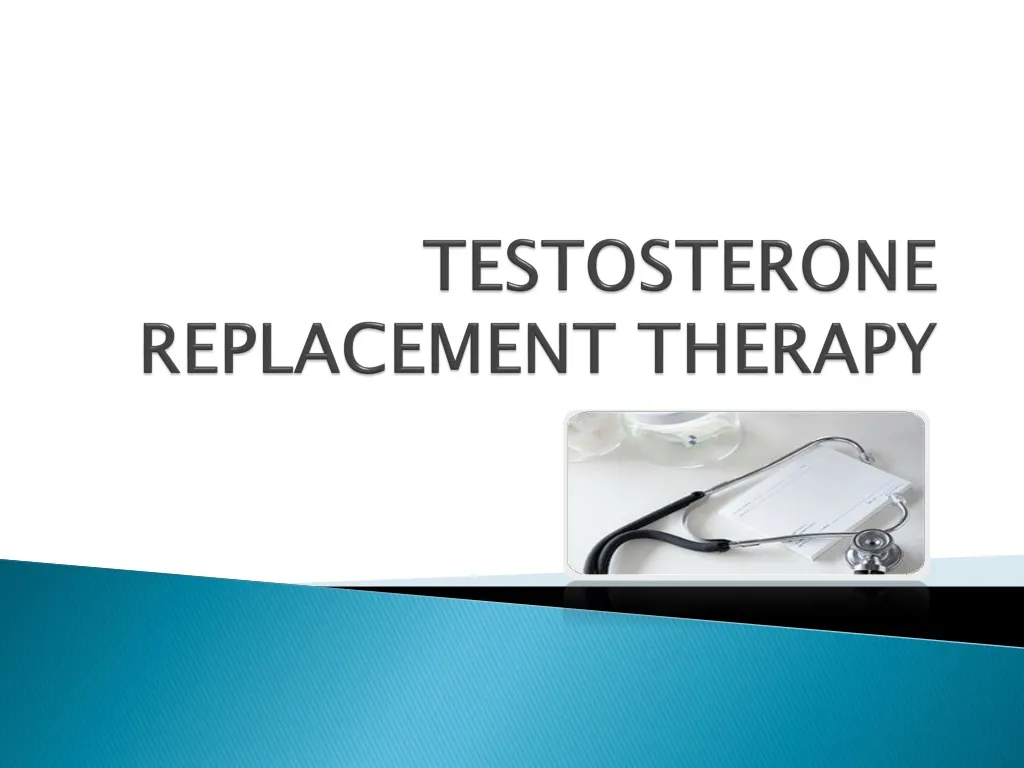 Ppt Testosterone Replacement Therapy Powerpoint Presentation Free Download Id1300800 1499