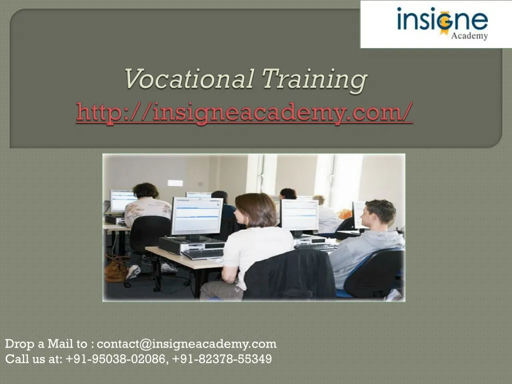 vocational training http insigneacademy com n.