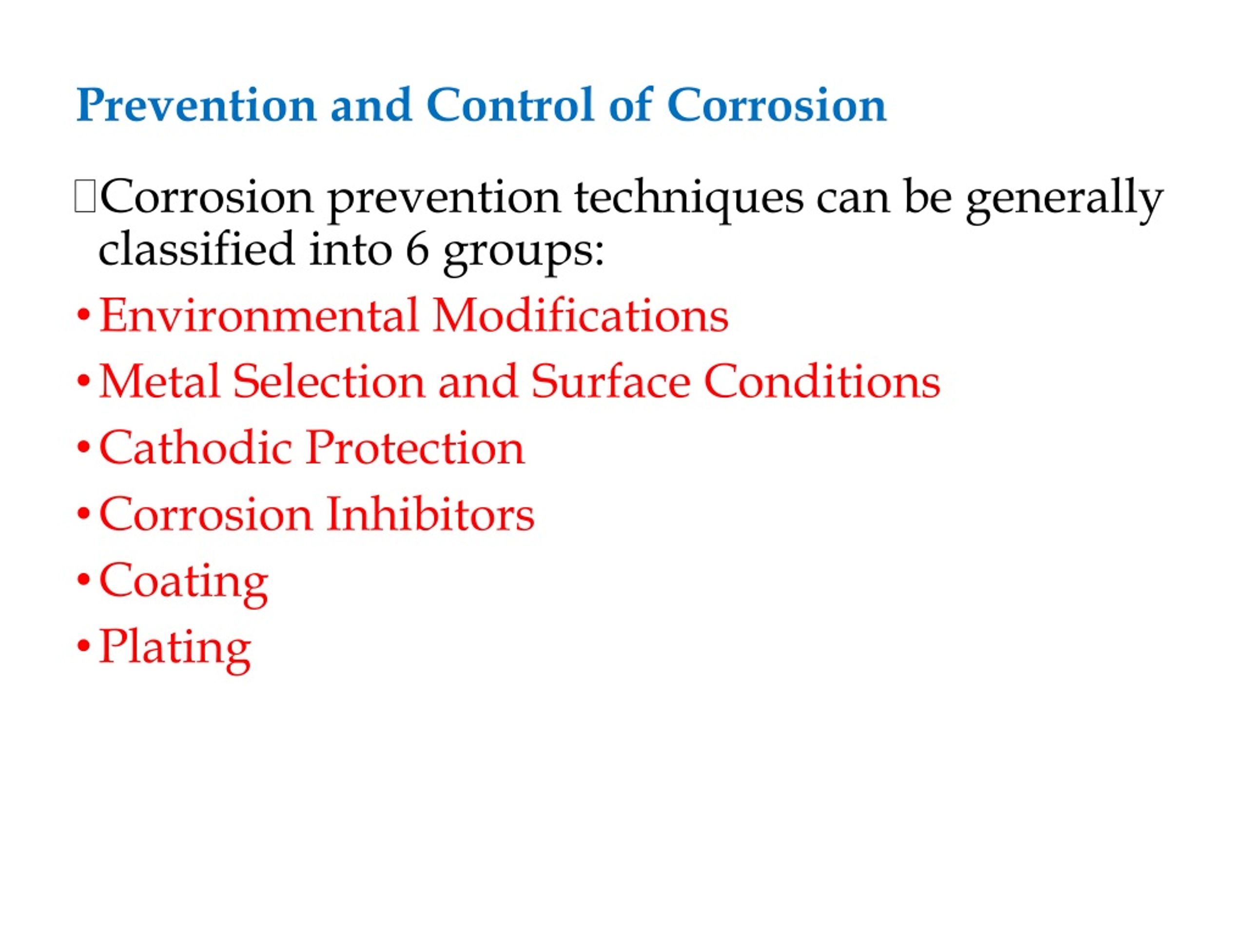 PPT - P Revention And Control Of Corrosion PowerPoint Presentation ...