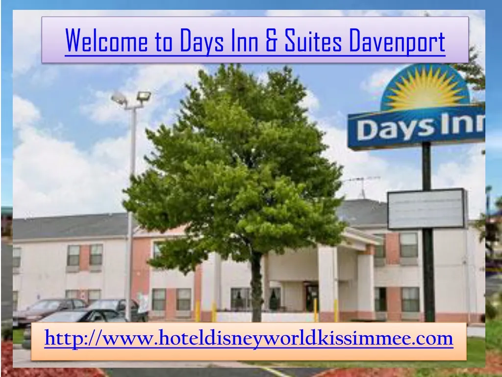 welcome to days inn suites davenport n.