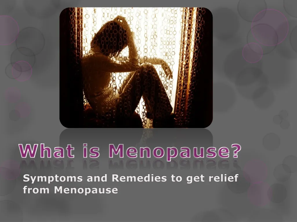 Ppt A Guide To Menopause Powerpoint Presentation Free Download Id