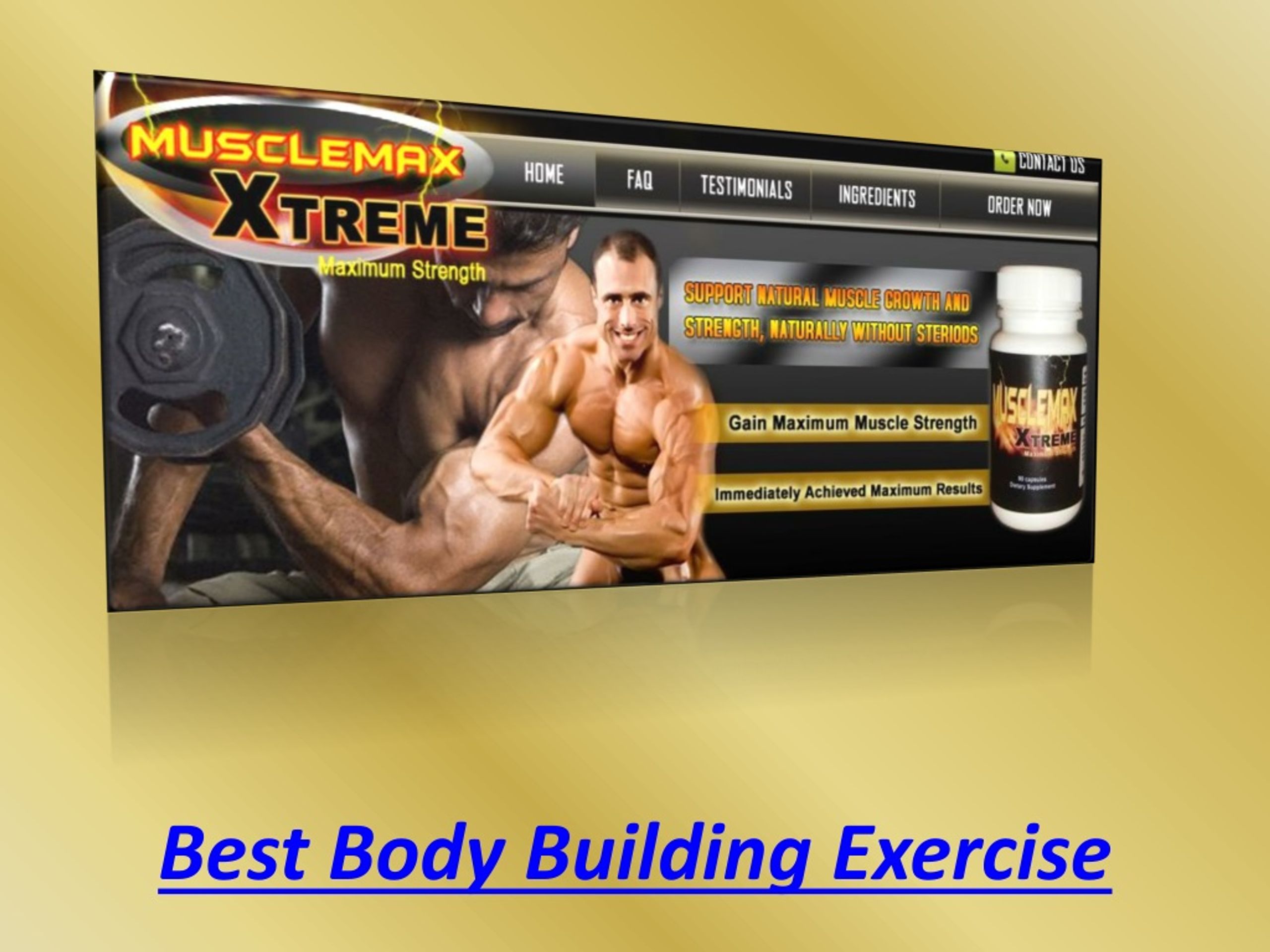 presentation about body building