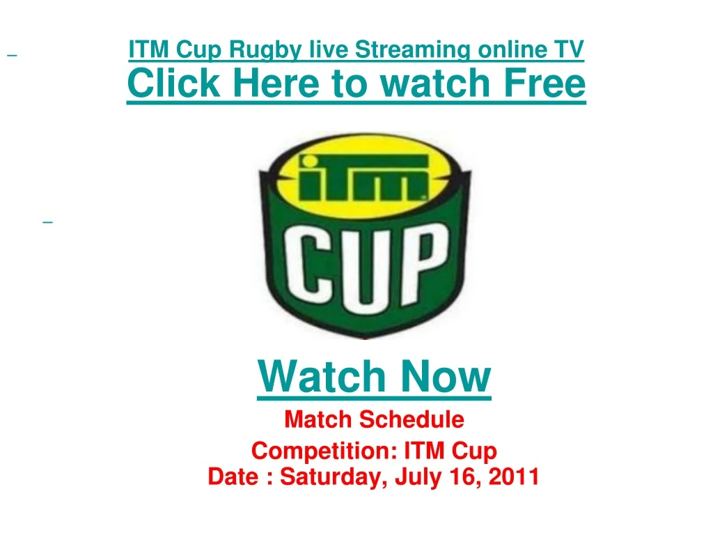 itm cup rugby live streaming online tv click here to watch free n.