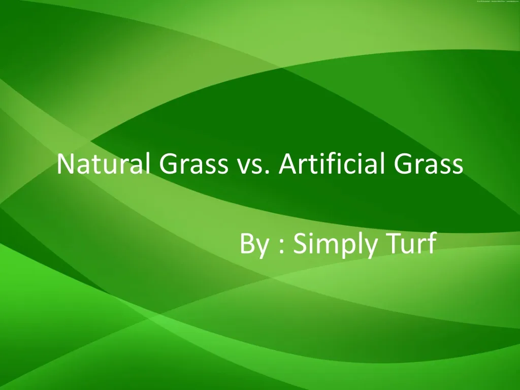 natural grass vs artificial grass n.