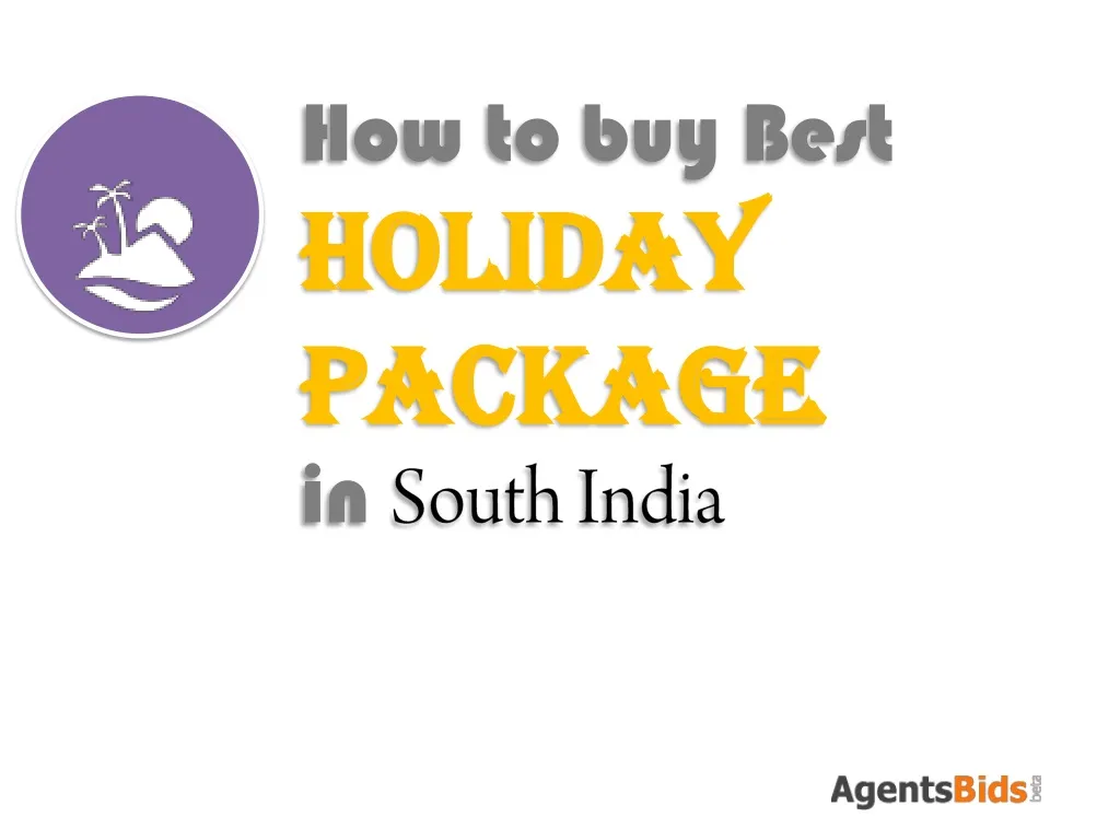 how to buy best holiday package in south india n.