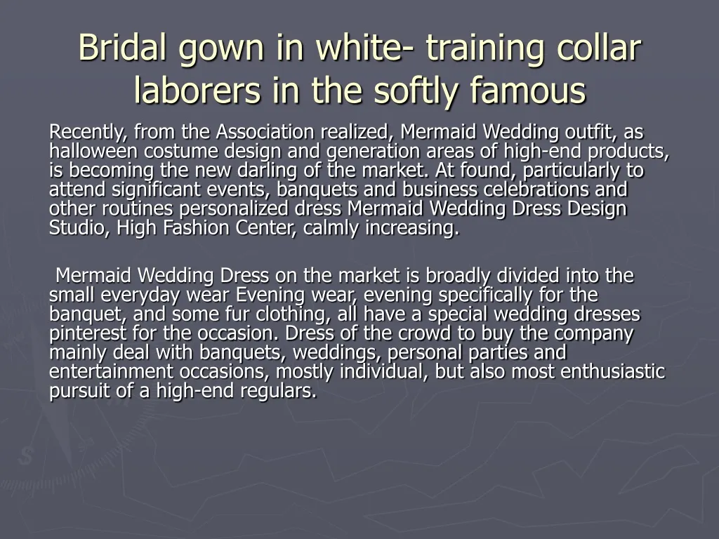 bridal gown in white training collar laborers in the softly famous n.