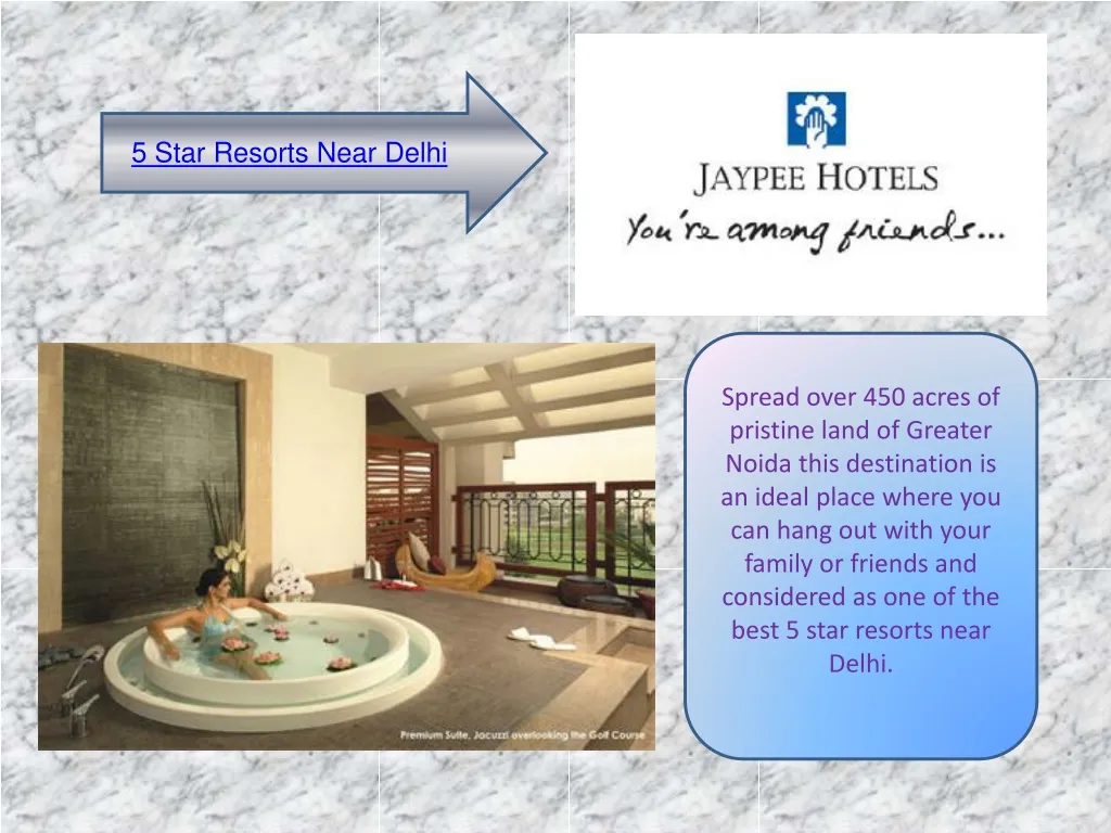 5 star resorts near delhi n.