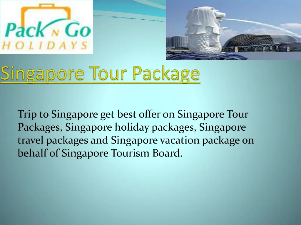 singapore tour package n.