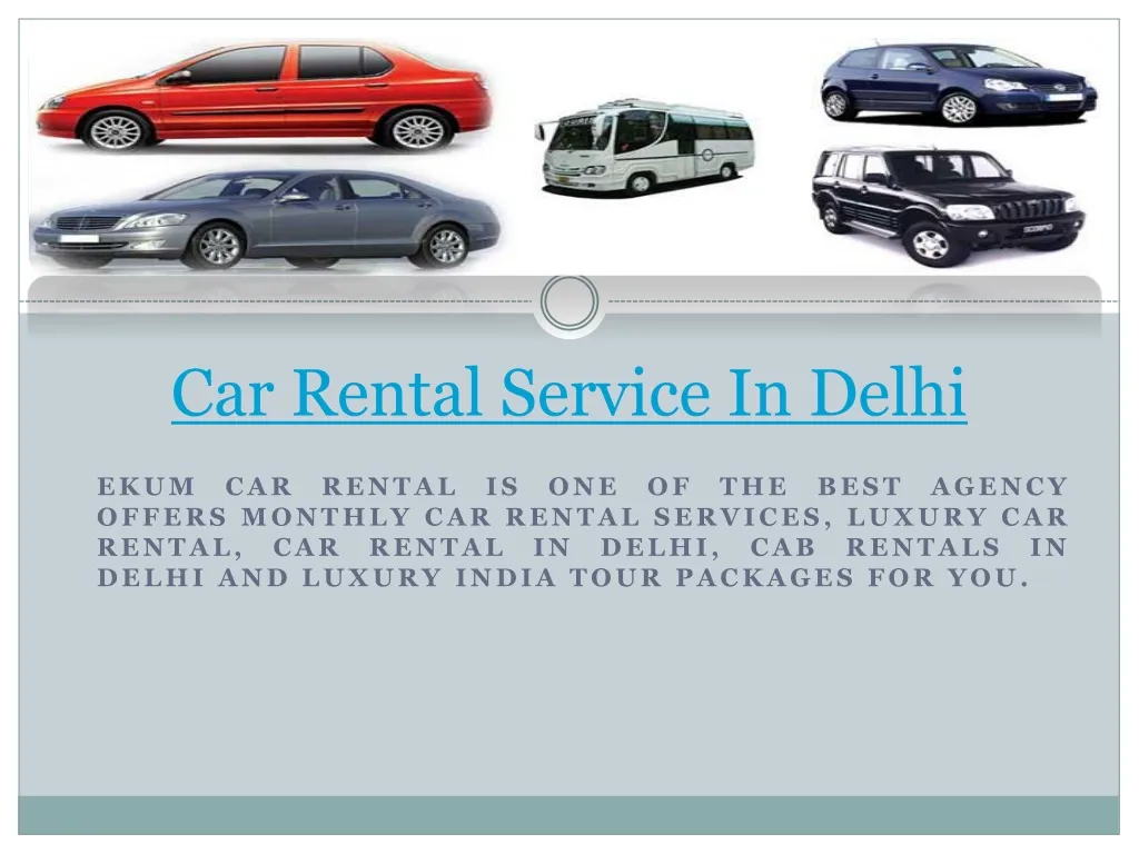 car rental service in delhi n.