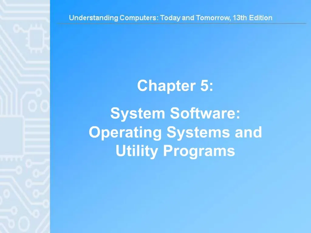power utility software issues