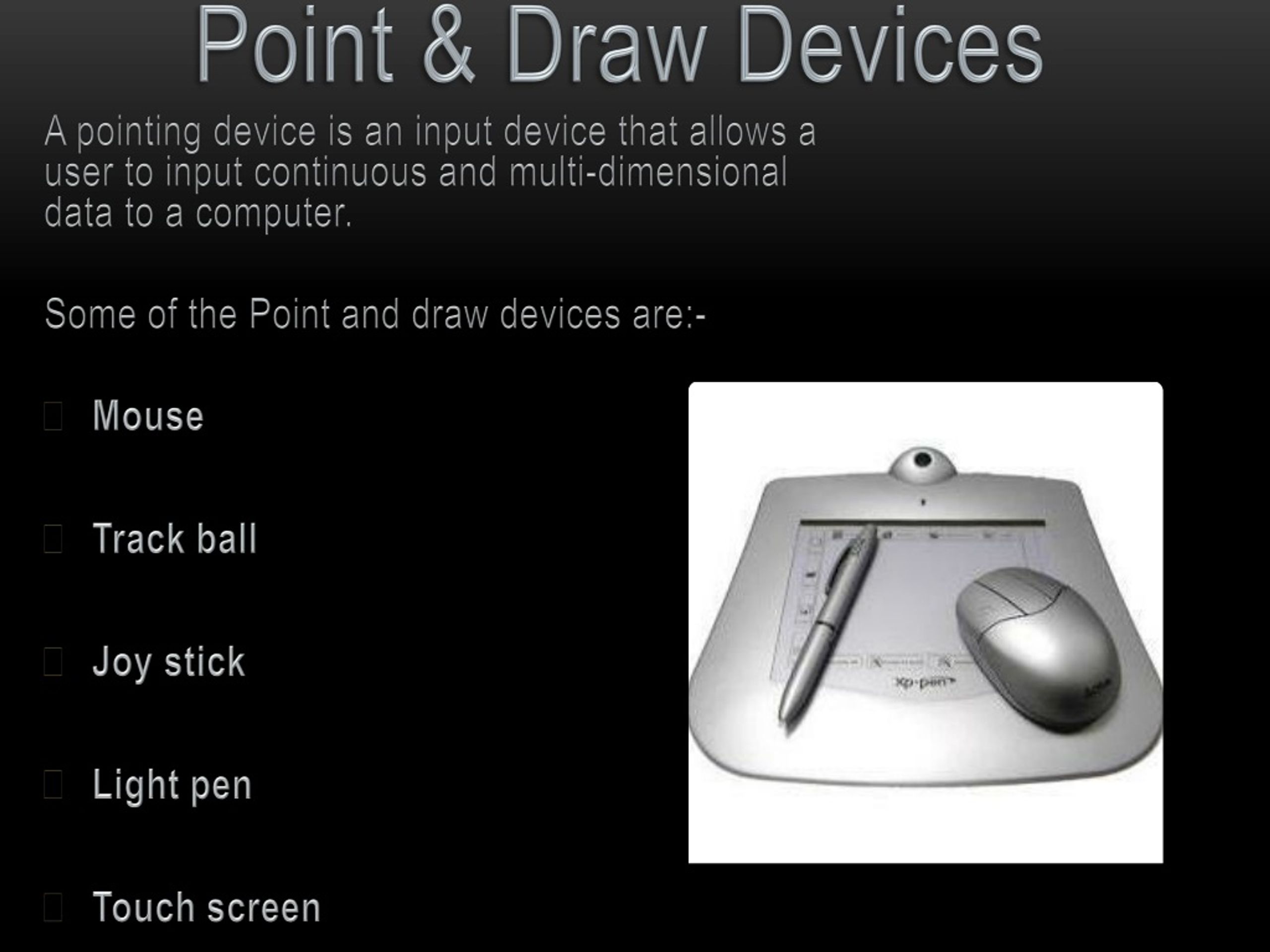 PPT - INPUT AND OUTPUT DEVICES PowerPoint Presentation, free download -  ID:5749451