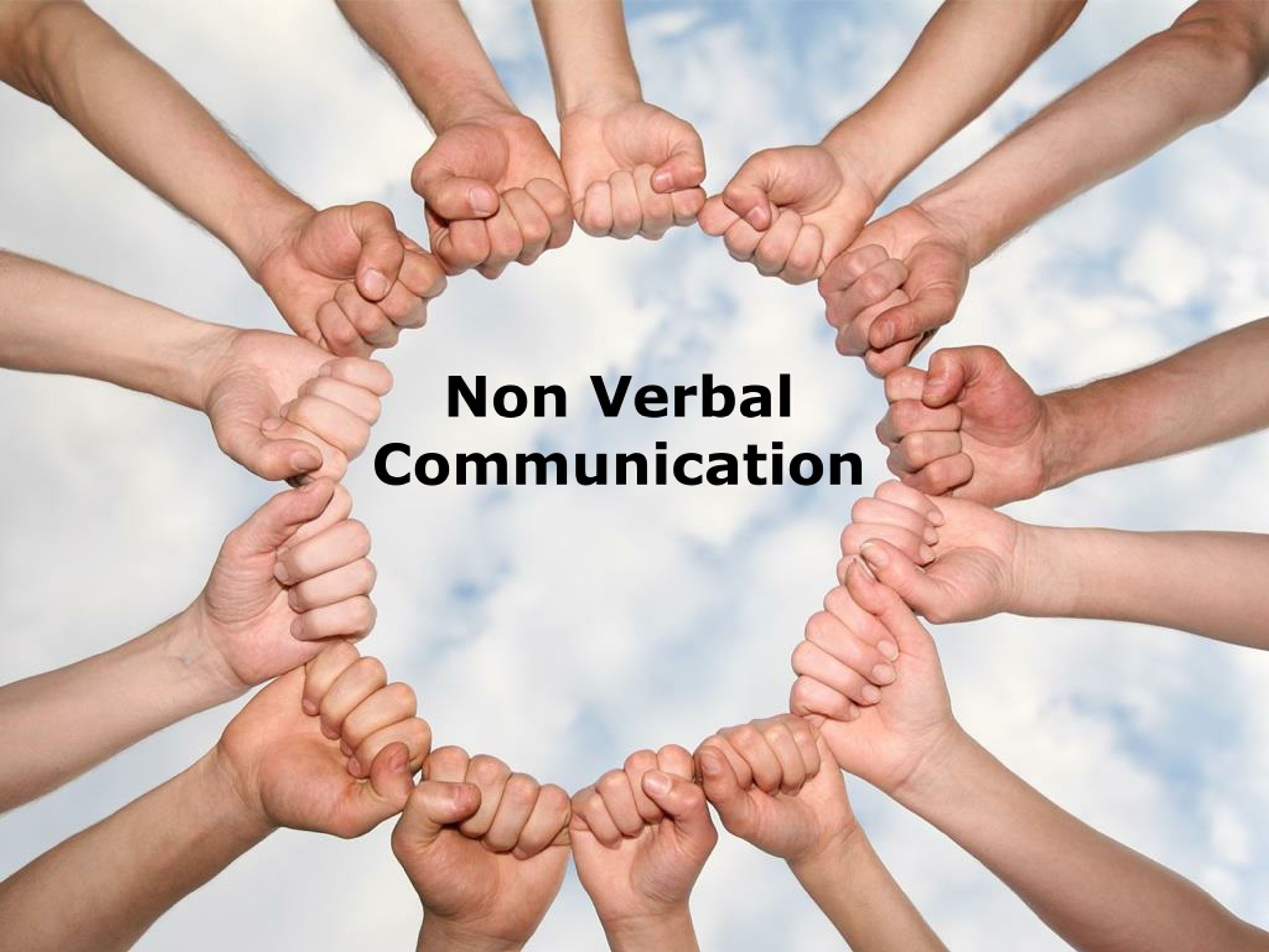 types of non verbal presentation