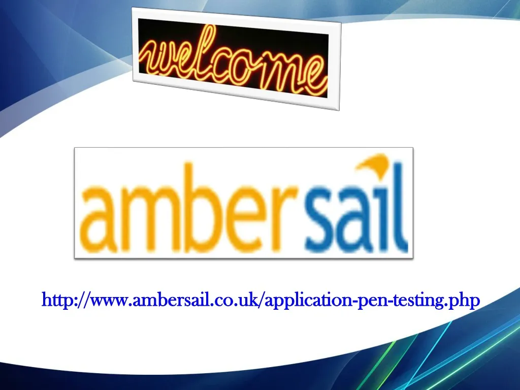 http www ambersail co uk application pen testing n.