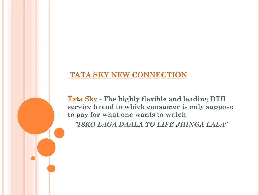 tata sky new connection n.