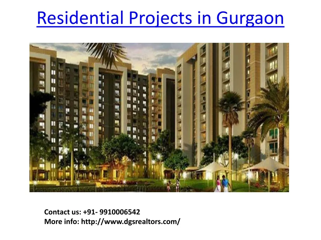 residential projects in gurgaon n.