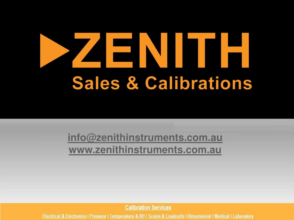 info@zenithinstruments n.