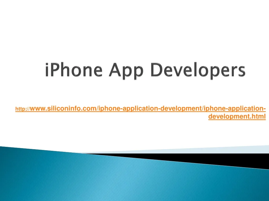 iphone app developers n.