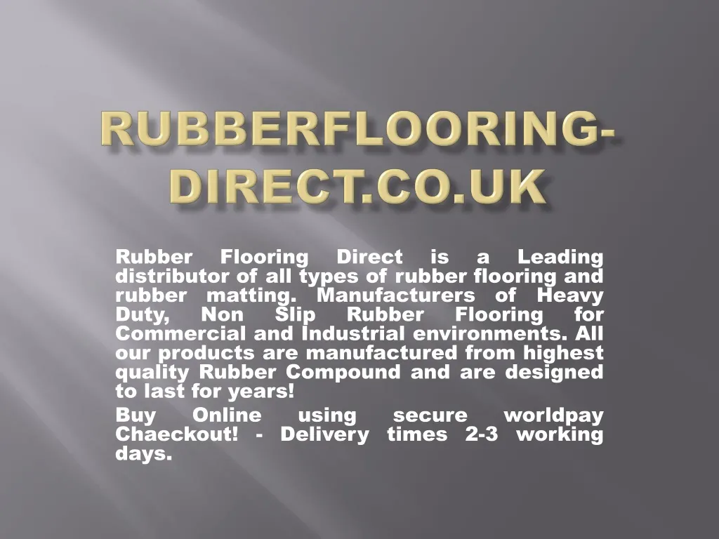 Rubberflooring Direct Co Uk N 