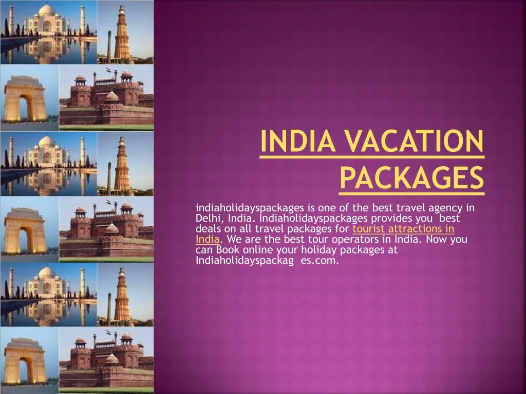 india vacation packages n.