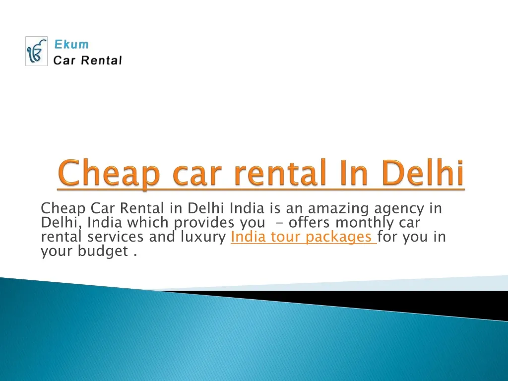 cheap car rental in delhi n.