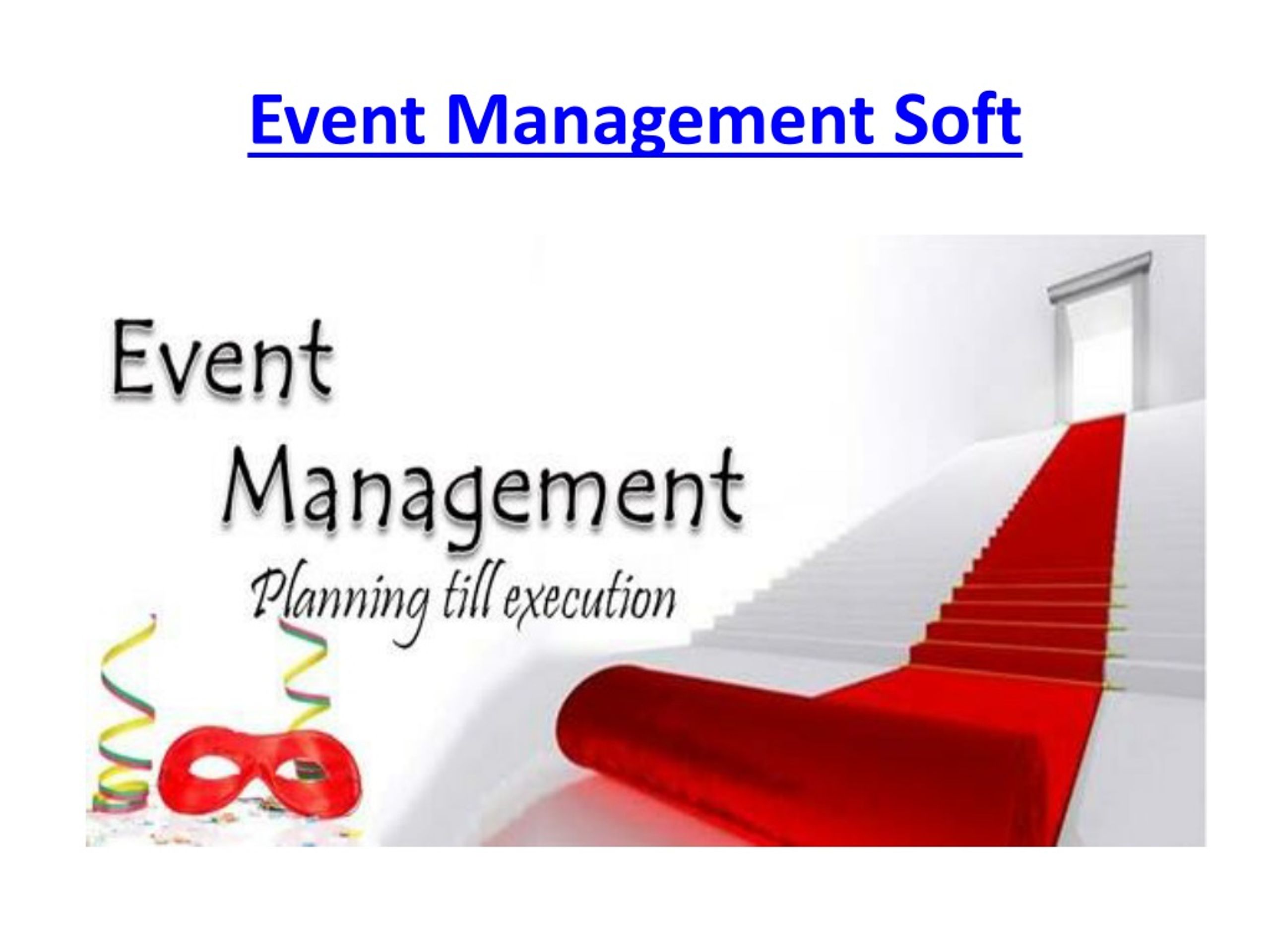 Event sell. Event Manager.