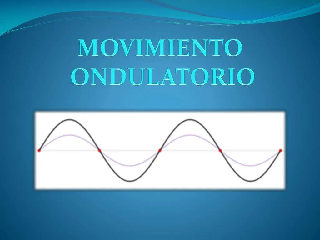 PPT Movimiento ondulatorio PowerPoint Presentation, free download ID1350529