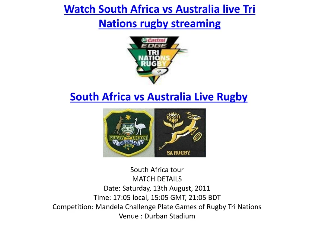 watch south africa vs australia live tri nations n.
