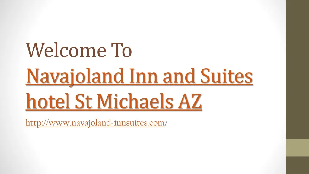 welcome to navajoland inn and suites hotel st michaels az n.