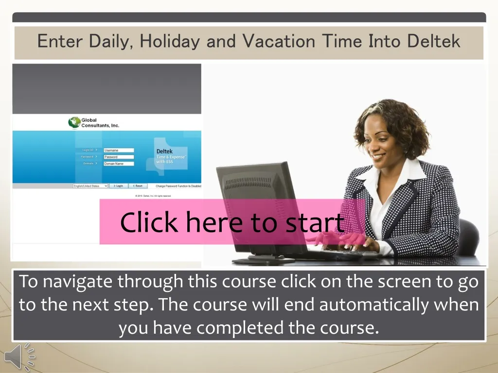 enter daily holiday and vacation time into deltek n.