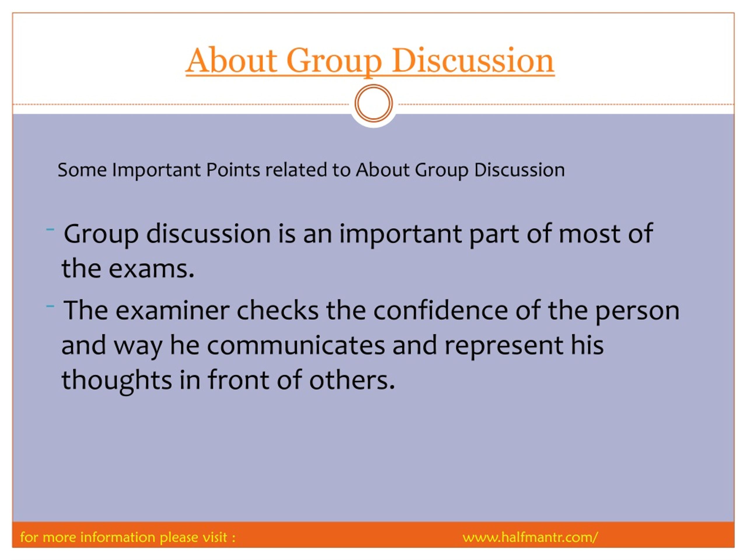 PPT - some important point About Group Discussion PowerPoint ...