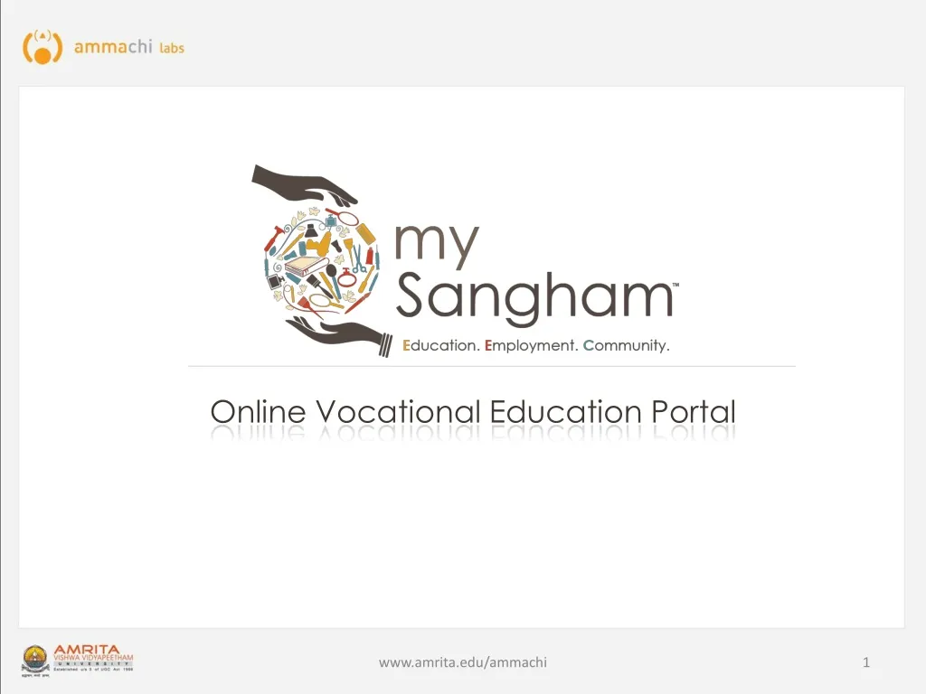 online vocational education portal n.