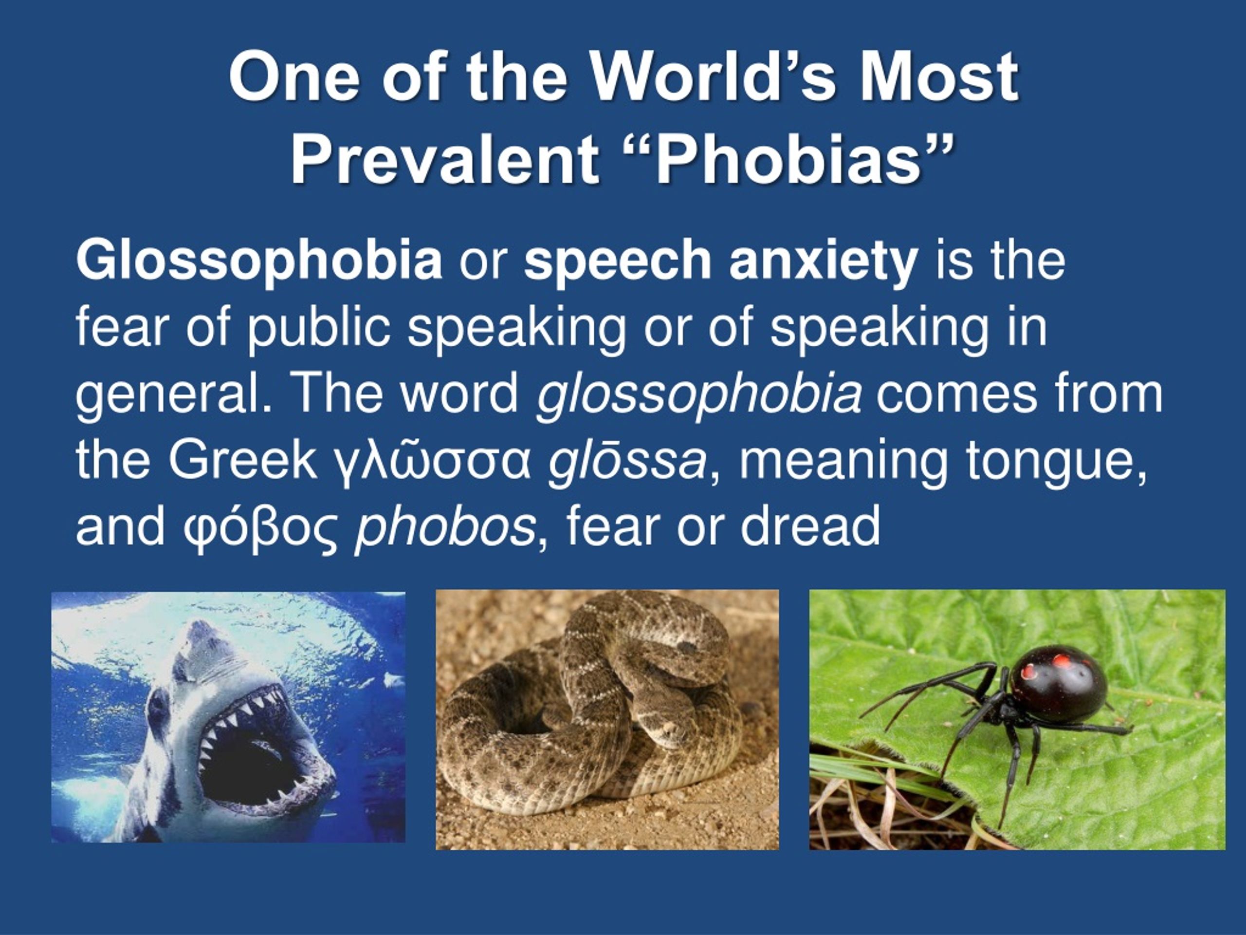 PPT - Overcoming Glossophobia PowerPoint Presentation, Free Download ...