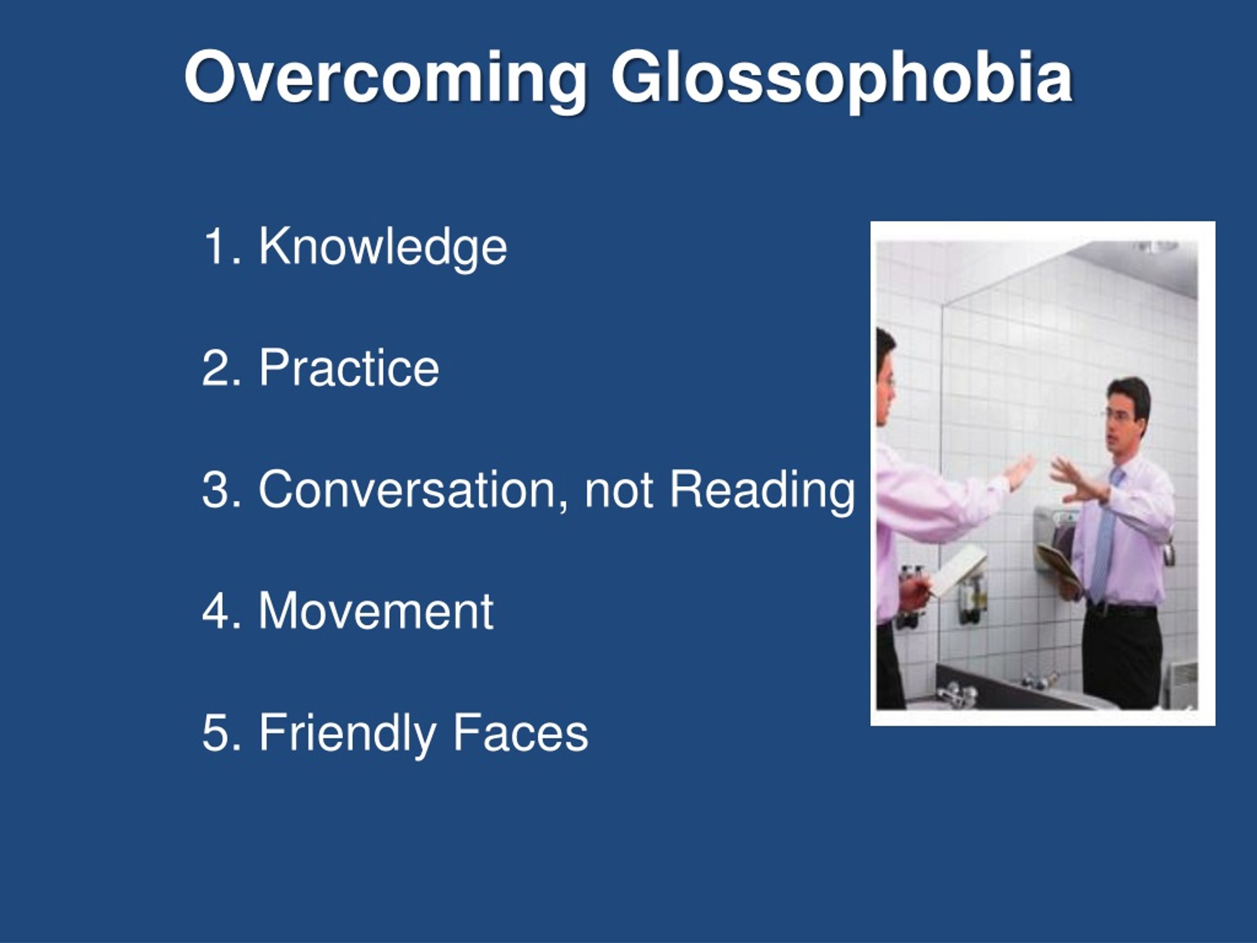 PPT - Overcoming Glossophobia PowerPoint Presentation, Free Download ...