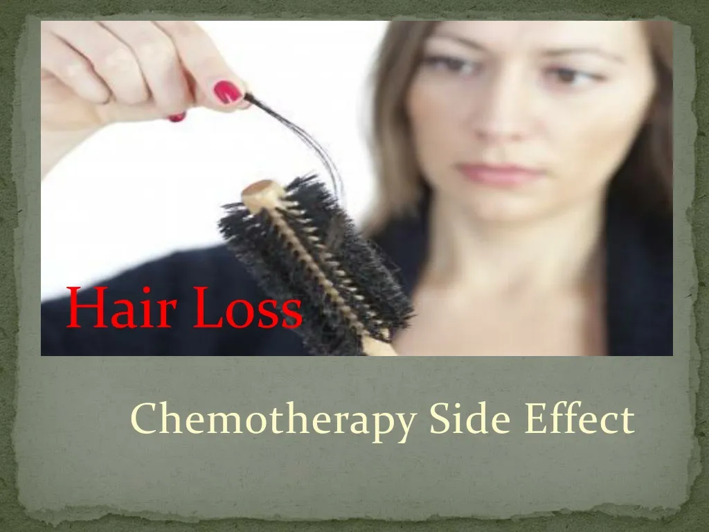 chemotherapy side effect n.
