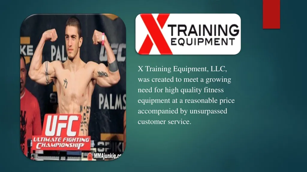x training equipment llc was created to meet n.