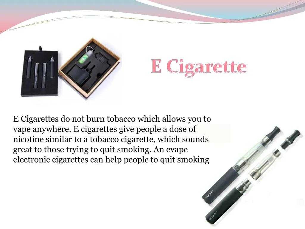 PPT - Electronic Cigarettes PowerPoint Presentation, Free Download - ID ...